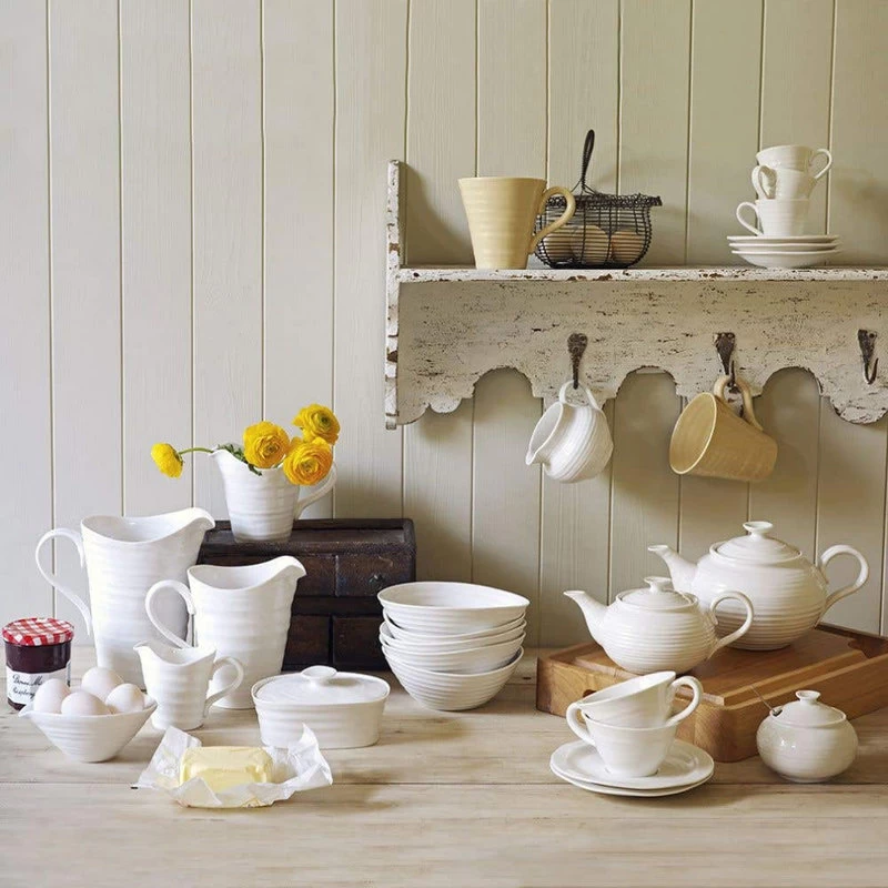 Portmeirion Sophie Conran White 3.5 Pint Batter Jug - Image 4