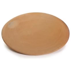 Ancient Cookware, Mexican Clay Comal Griddle, 22x22x2.25