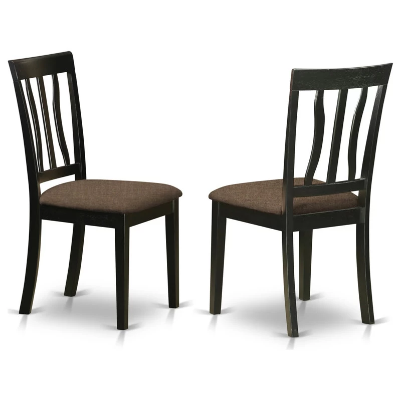 Nian5-Bch-C, 5-Piece Kitchen Table Set, Dining Table And 4 Wooden Kitchen Chairs - Image 4