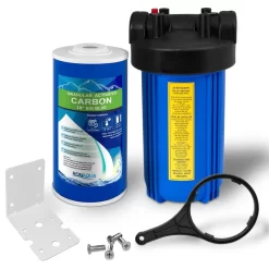 10" Big Blue Whole House Water Filter With GAC Water Filter