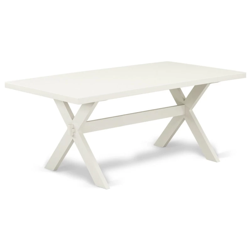 X027Fl201-9, 9-Piece Set, 8 Chairs And Table Hardwood - Image 3