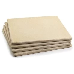 7.5" Pizza Tiles, Set Of 4
