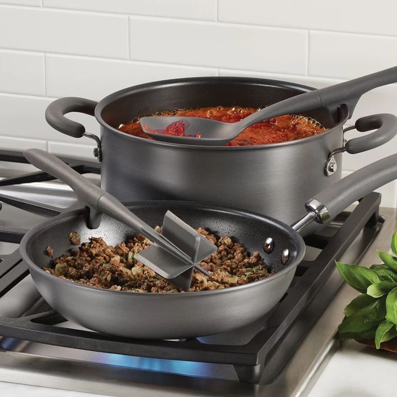 Rachael Ray Crush And Chop, Flexi Turner, Scraping Spoon Set, Gray - Image 3