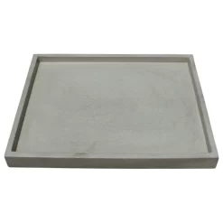 Multi Purpose Concrete Tray, Natural Concrete