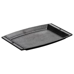 Lodge Seasoned Cast Iron 11.6 X 7.75 Inch Rectangular Griddle