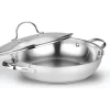 Cooks Standard 02502 Classic Everyday Chef Stir Fry Pan, 12"/30 Cm, Silver
