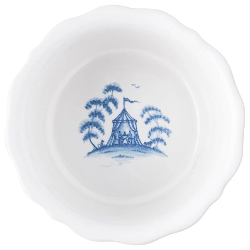Country Estate Delft Blue Ramekin Tea Party Tent - Image 5