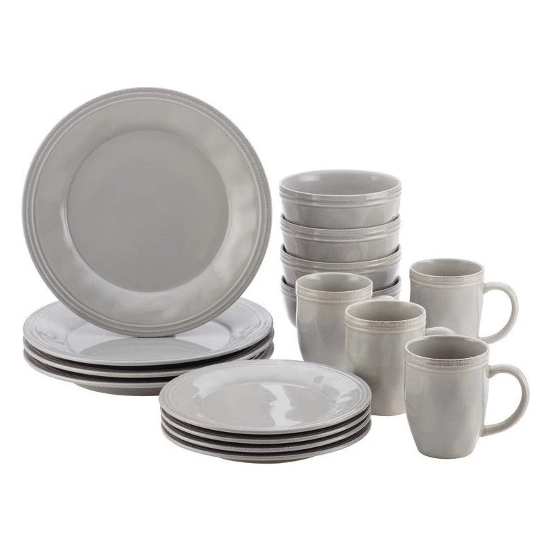 Cucina Dinnerware 16-Piece Stoneware Dinnerware Set
