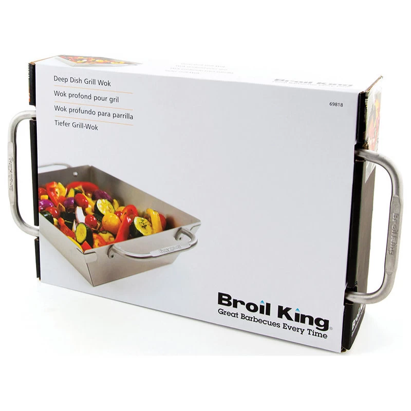 Broil King Stainless Steel Wok Imperial Grill Topper - Image 3
