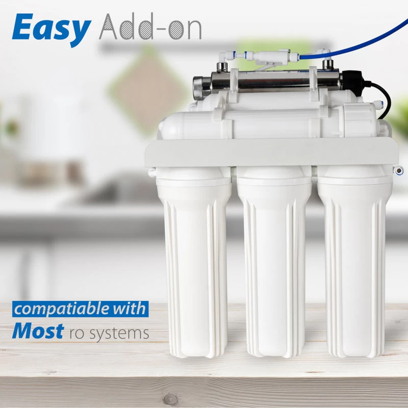 ISpring UVF11A UV Water Filter With Smart Flow Sensor, 11W, 110V - Image 3