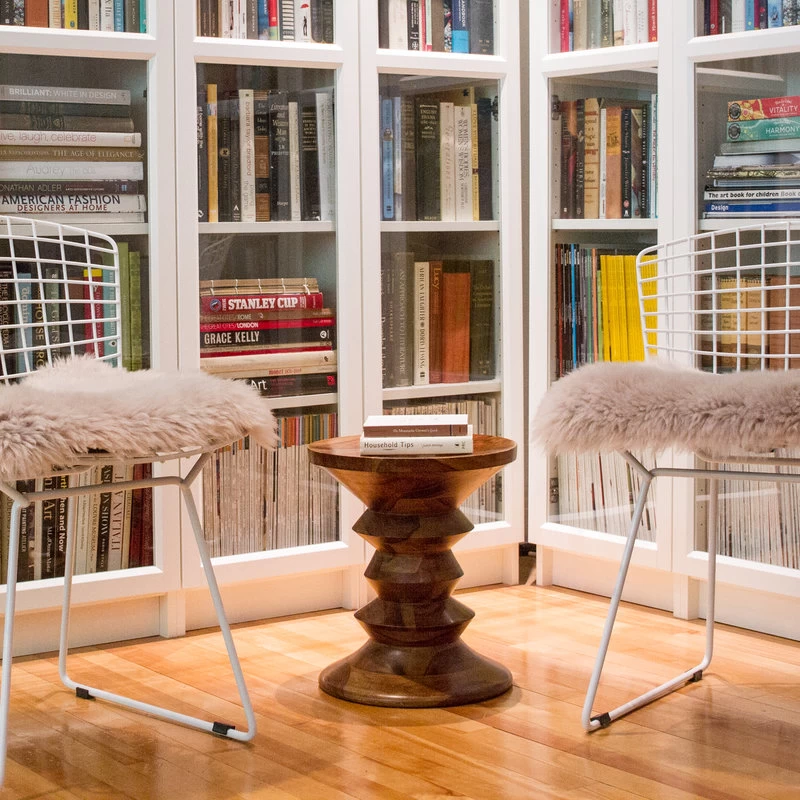 100% New Zealand Sheepskin Chair Seat Cover, 17"x17", Taupe - Image 4