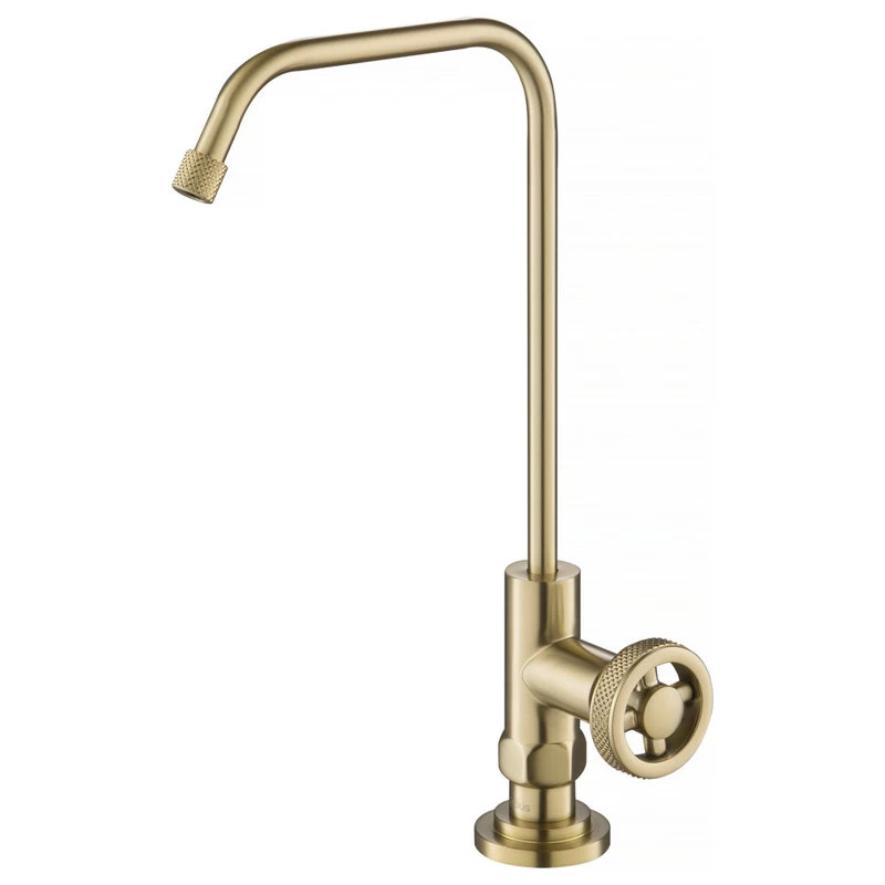 Urbix Drinking Water Dispenser Beverage Kitchen Faucet, Brushed Gold