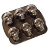 Nordic Ware 5 Cup Skull Cakelet Pan