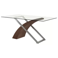 Contemporary Glass Dining Table