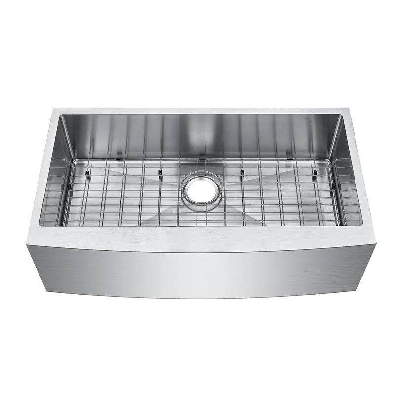30 Farmhouse Apron Single Bowl 304 Stainless Steel Kitchen Sink With Accessories - Image 2