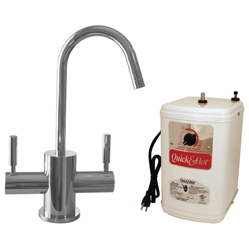 CO142 Instant Hot And Cold Water Dispenser, Polished Chrome - Image 2