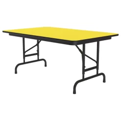 Correll Adjustable Height High Pressure Top Folding Table CFA3048PX-38