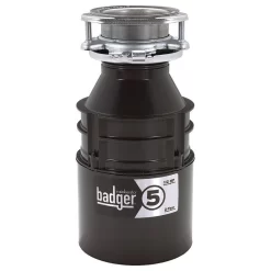 InSinkErator Black Garbage Disposal Without Power Cord, BADGER5