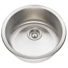 465 Stainless Steel Bar Sink, 18-Gauge, Sink Only