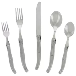 Laguiole 20-Piece Stainless Steel Flatware Set, Service For 4 By French Home