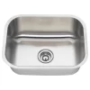 2318 Single Bowl Stainless Steel Kitchen Sink, 16-Gauge, Sink Only