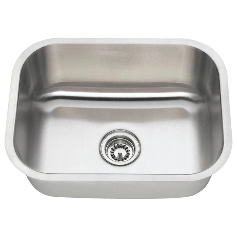2318 Single Bowl Stainless Steel Kitchen Sink, 16-Gauge, Sink Only