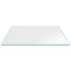 Rectangle Glass 20x60 Inch 1/2 Thick, Beveled Tempered Radius Corners