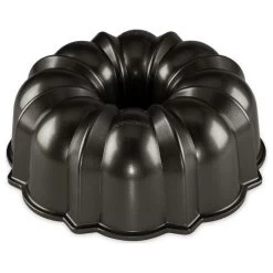 Nordic Ware ProCase Graphite Form Bakeware Bundt Pan, 12 Cup