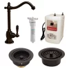 Instant Hot Water Dispenser, Tank, Filter And Flanges, Oil Rubbed Bronze