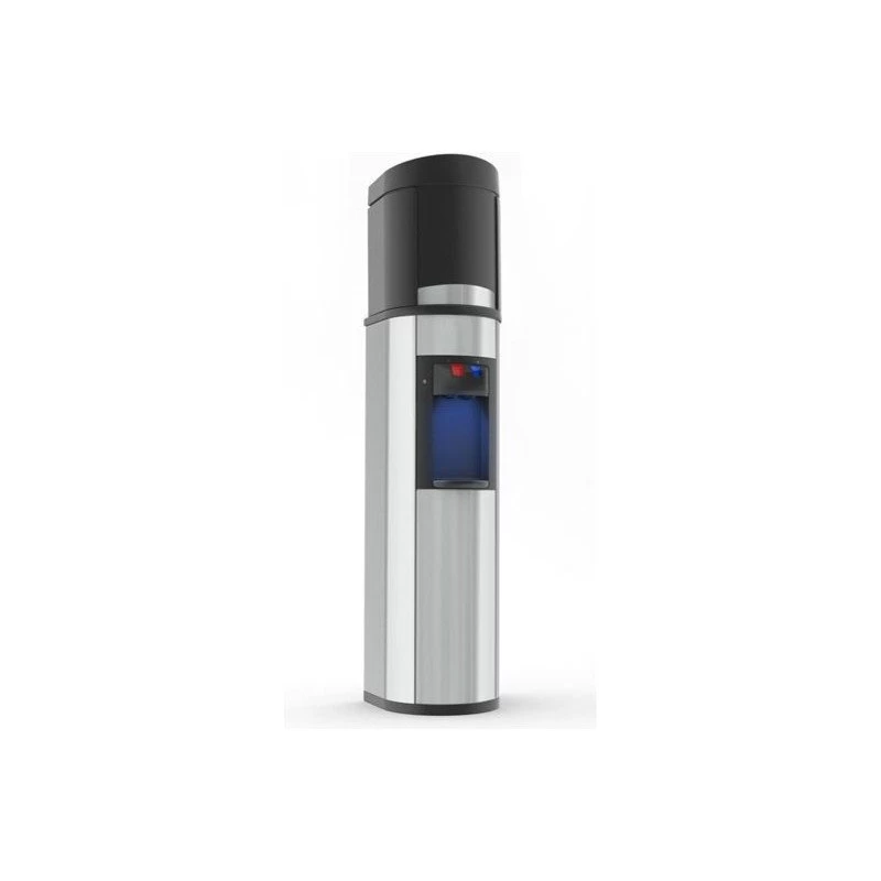 Absolu Water Cooler, Stainless Steel With Black Trim, Hot & Cold Water - Image 2