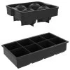 Ice Cube Tray, Silicone Ice Ball Mold And Square Ice Cube Maker By Chef Buddy