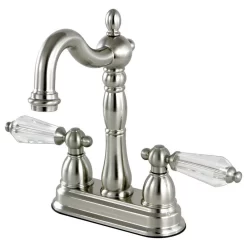 Kingston Brass KB149WLL Wilshire Centerset Bar Faucet - Satin Nickel