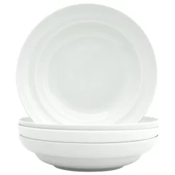 Essential Pasta Bowls, White, Set Of 4, 9"