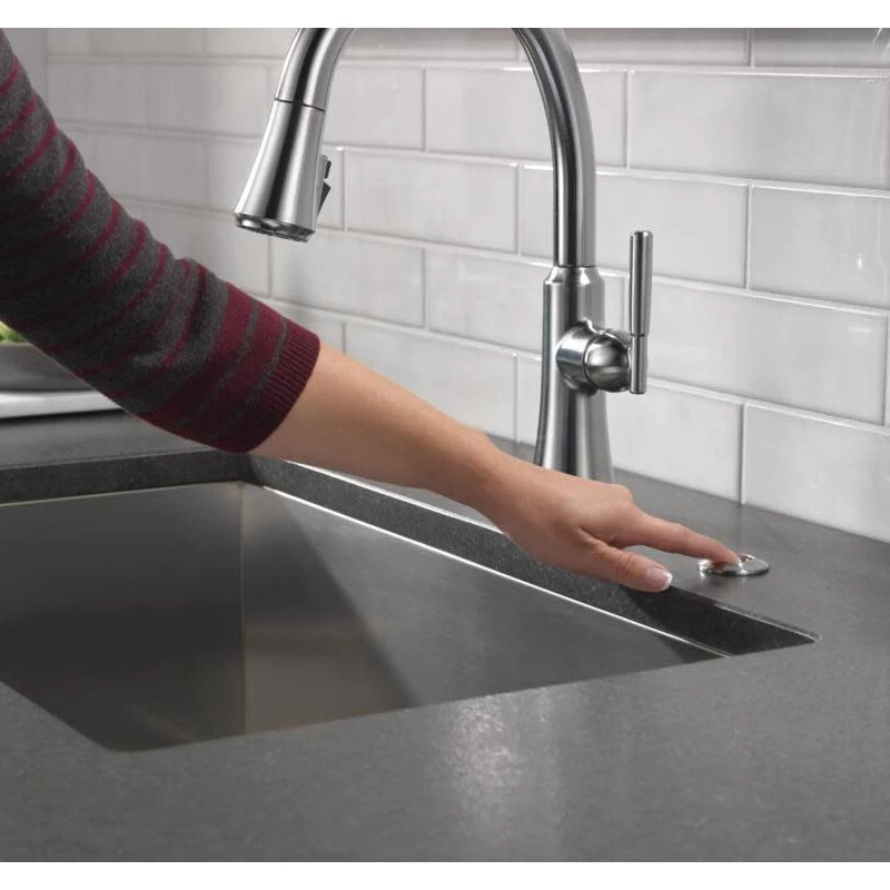 Delta 72050 Garbage Disposal Air Switch - Chrome - Image 2