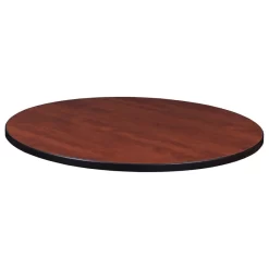 42" Round Laminate Table Top- Cherry/ Maple