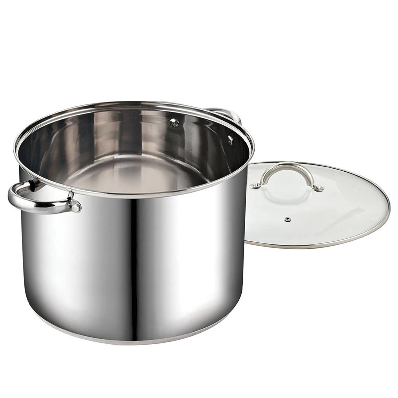 Cook N Home 16 Quart Stainless Steel Stockpot With Lid - Image 2