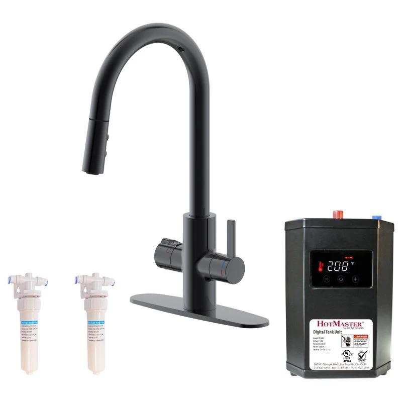 HotMaster 4 In 1 Instant Hot Kitchen Faucet With Tank, Oil Rubbed Bronze - Image 2
