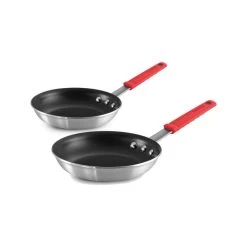 Tramontina Professional Fry Pans, 2-Piece Set, Aluminum
