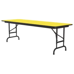 Correll Adjustable Height High Pressure Top Folding Table CFA2472PX-38