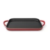 Nordic Ware Procast Traditions Red Slim Griddle