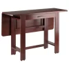 Winsome Taylor Drop Leaf Dining Table In Walnut Finish