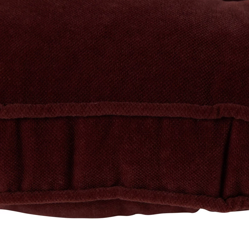 Hyatt Chair Pad, Set Of 2, Burgundy - Image 5