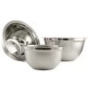 Home Deep Professional Heavy Duty Stainless Steel Mixing Bowls, Set Of 3