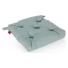 Noble House Blue Lagoon Outdoor Fabric Tufted Chair Cushion In Teal
