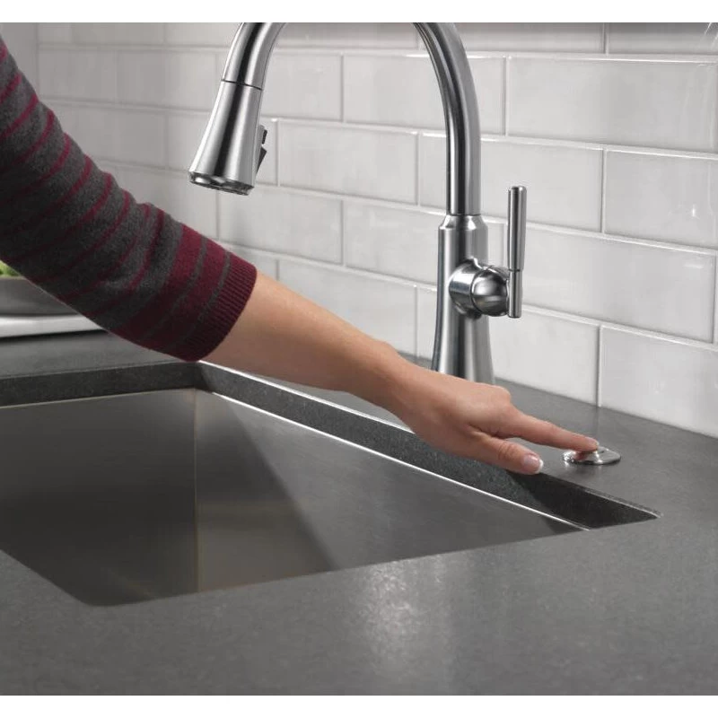 Delta 72050 Garbage Disposal Air Switch - Chrome - Image 3