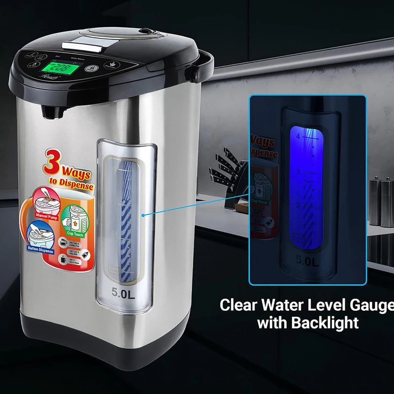 Everglade Home 5L Backlight Hot Water Boiler Pot With 5 Keep-Warm Temperatures - Image 7