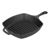 Lodge® L8SGP3 Square Cast Iron Grill Pan, 10.5"