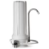 ISpring CT10 Countertop Multi Filtration Drinking Water Filter Dispenser, White