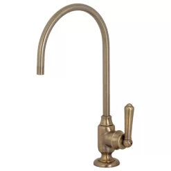 Kingston Brass Single-Handle Water Filtration Faucet, Antique Brass