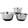 3-Piece Stainless Steel Anti-Skid Mixing Bowl Set